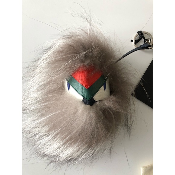 Fendi Monster Fox Fur Keycharm - Picture 5 of 14